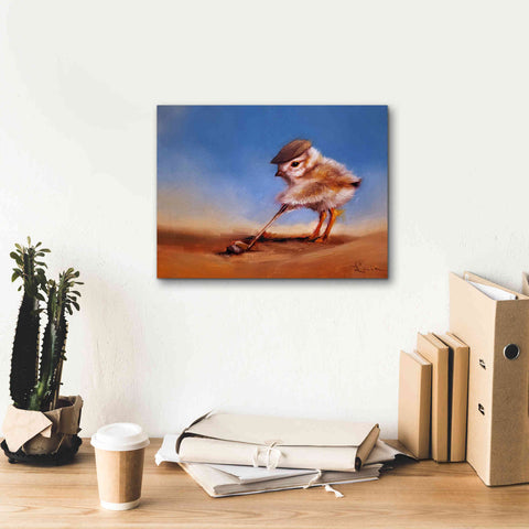 Image of 'Birdie Shot' by Lucia Heffernan, Canvas Wall Art,16x12