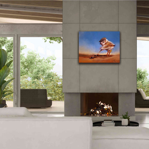Image of 'Birdie Shot' by Lucia Heffernan, Canvas Wall Art,34x26