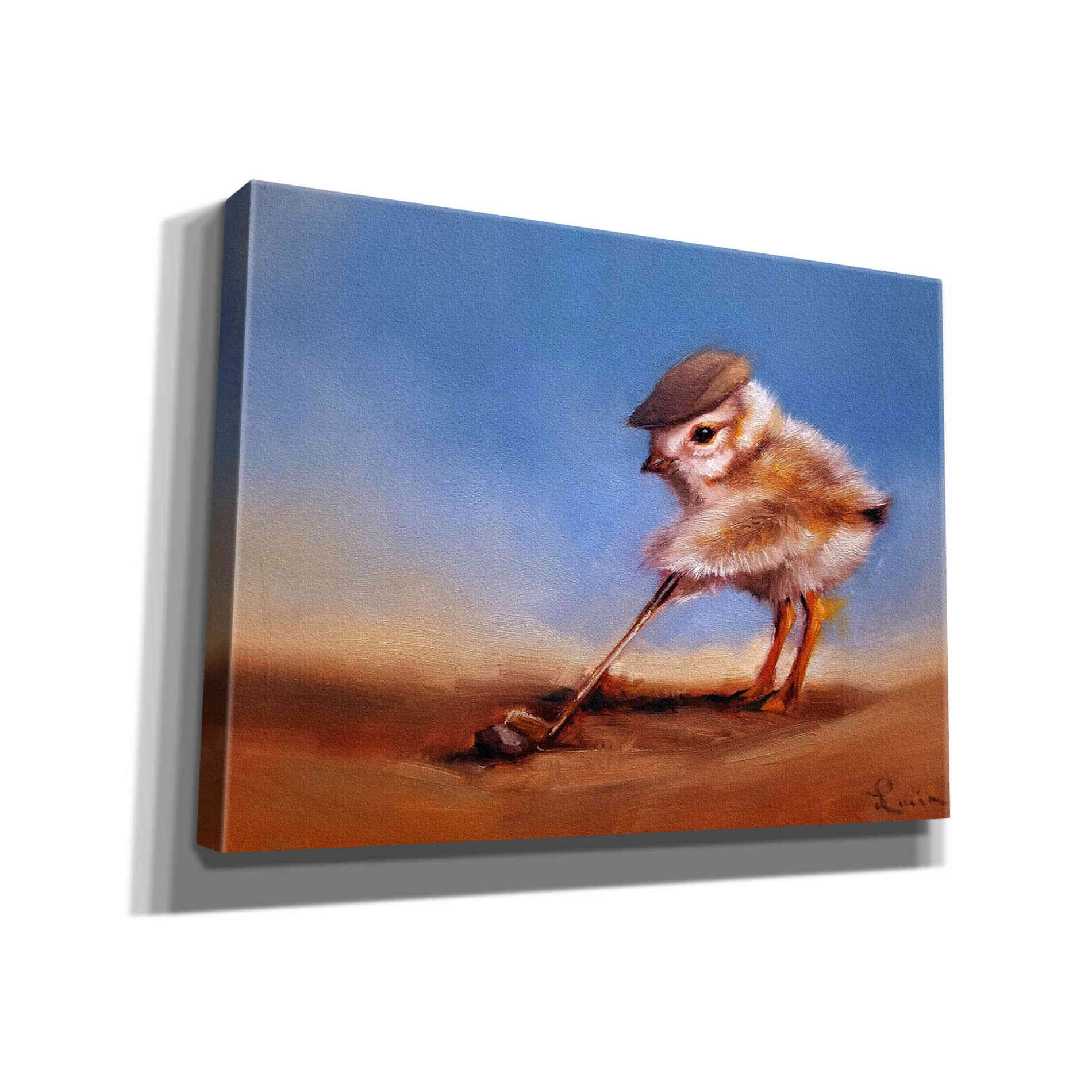'Birdie Shot' by Lucia Heffernan, Canvas Wall Art