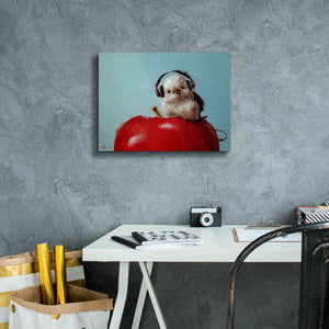 'Apple Music' by Lucia Heffernan, Canvas Wall Art,16x12