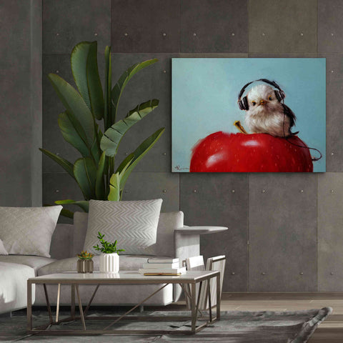Image of 'Apple Music' by Lucia Heffernan, Canvas Wall Art,54x40