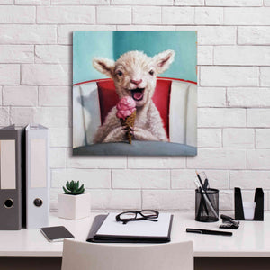 'Kiddie Cone' by Lucia Heffernan, Canvas Wall Art,18x18