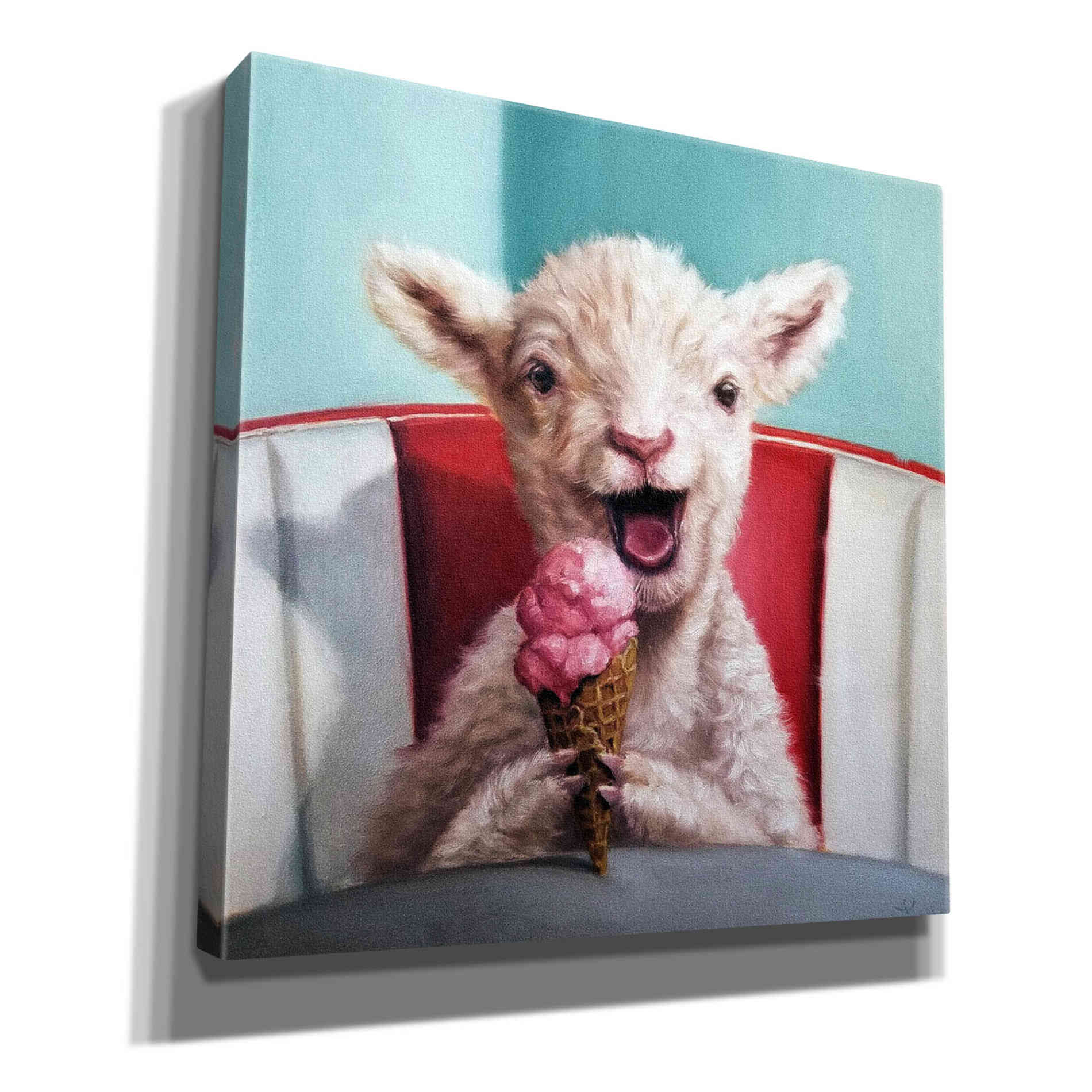 'Kiddie Cone' by Lucia Heffernan, Canvas Wall Art