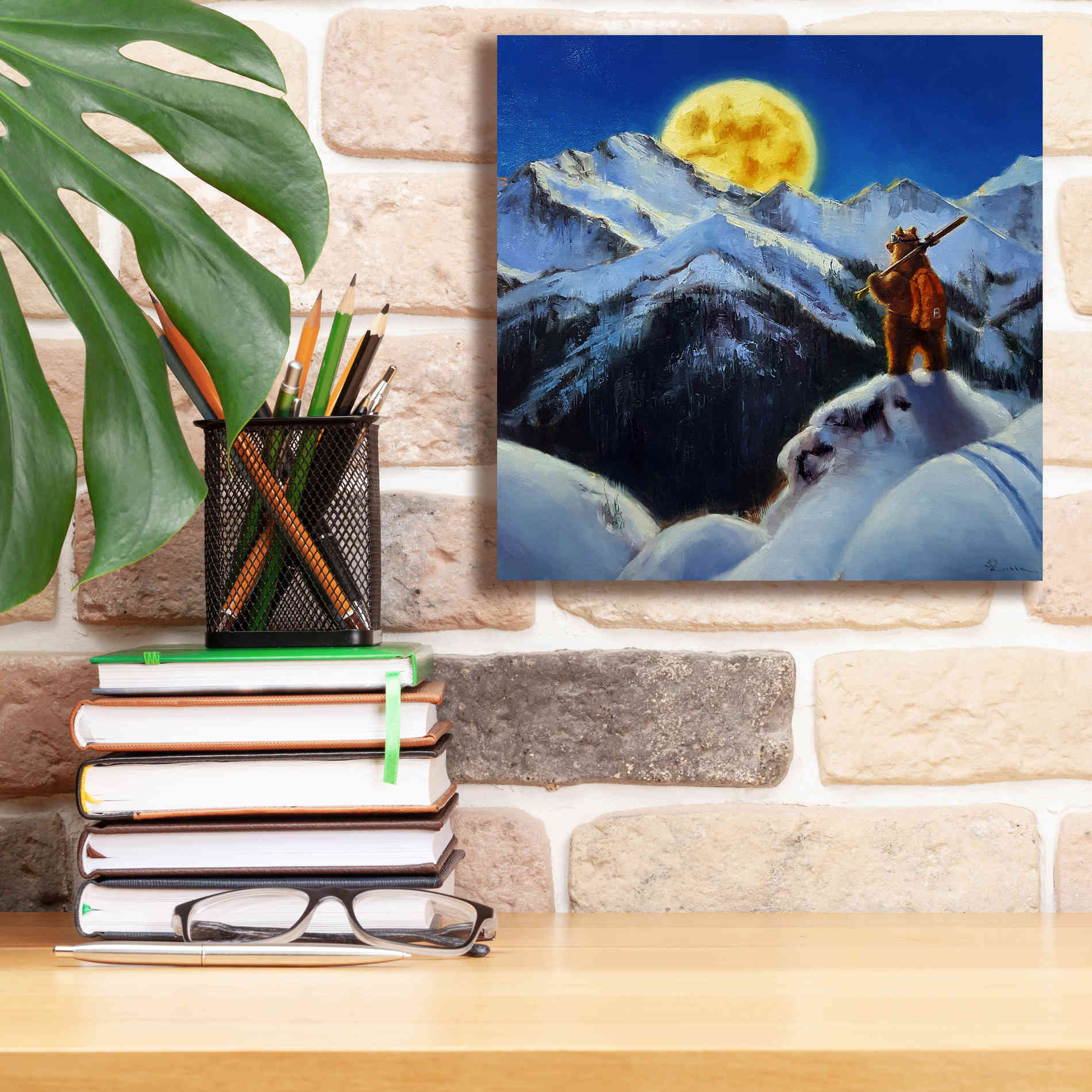 'Night Patrol 2' by Lucia Heffernan, Canvas Wall Art,12x12