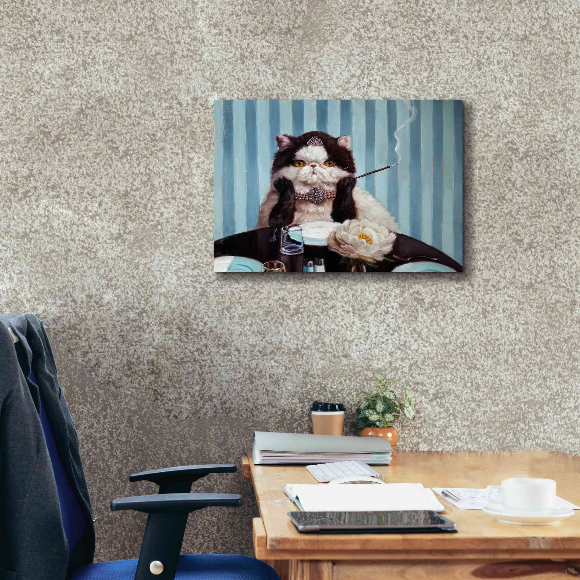 'Breakfast at Tiffanyâ€™s' by Lucia Heffernan, Canvas Wall Art,24x20