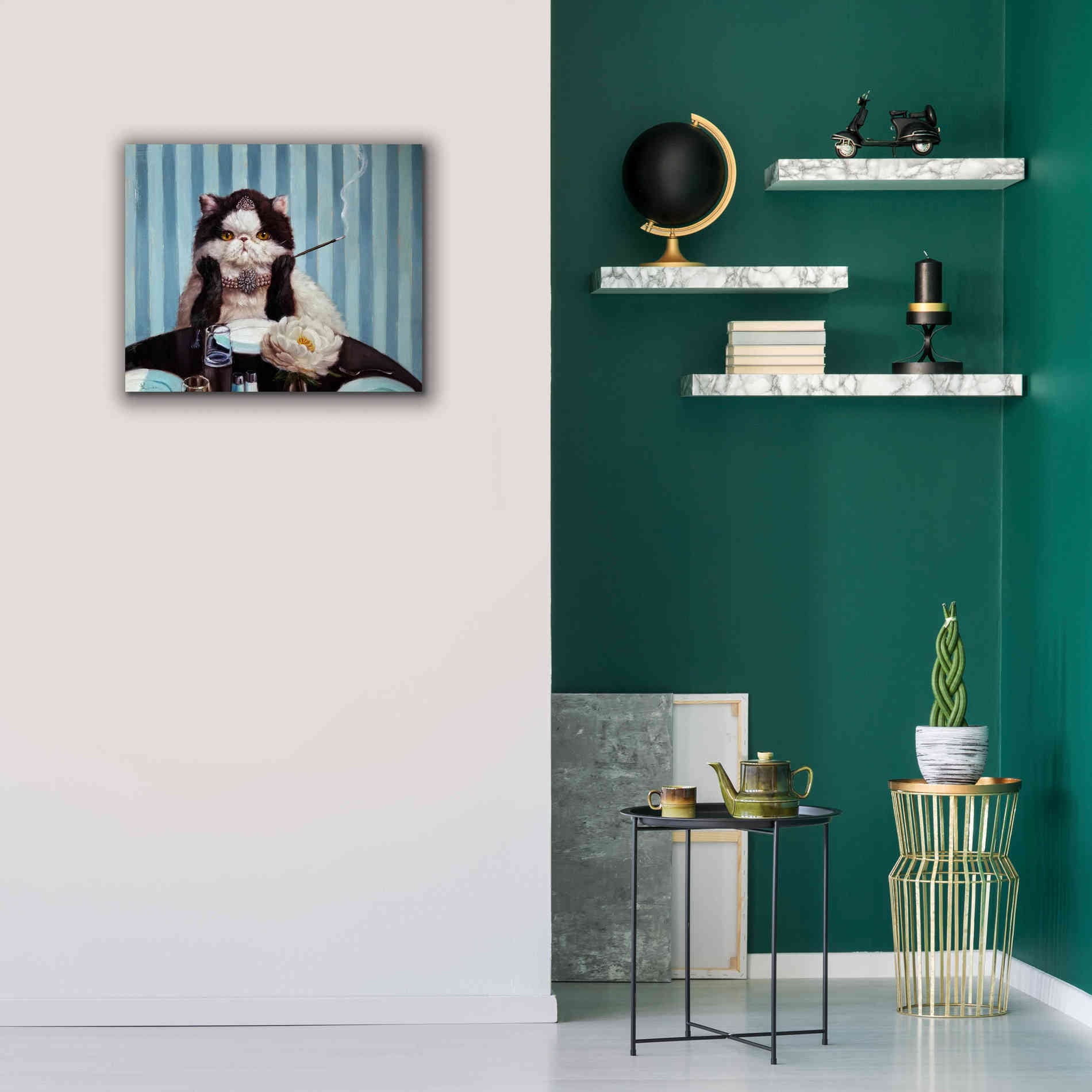 'Breakfast at Tiffanyâ€™s' by Lucia Heffernan, Canvas Wall Art,24x20