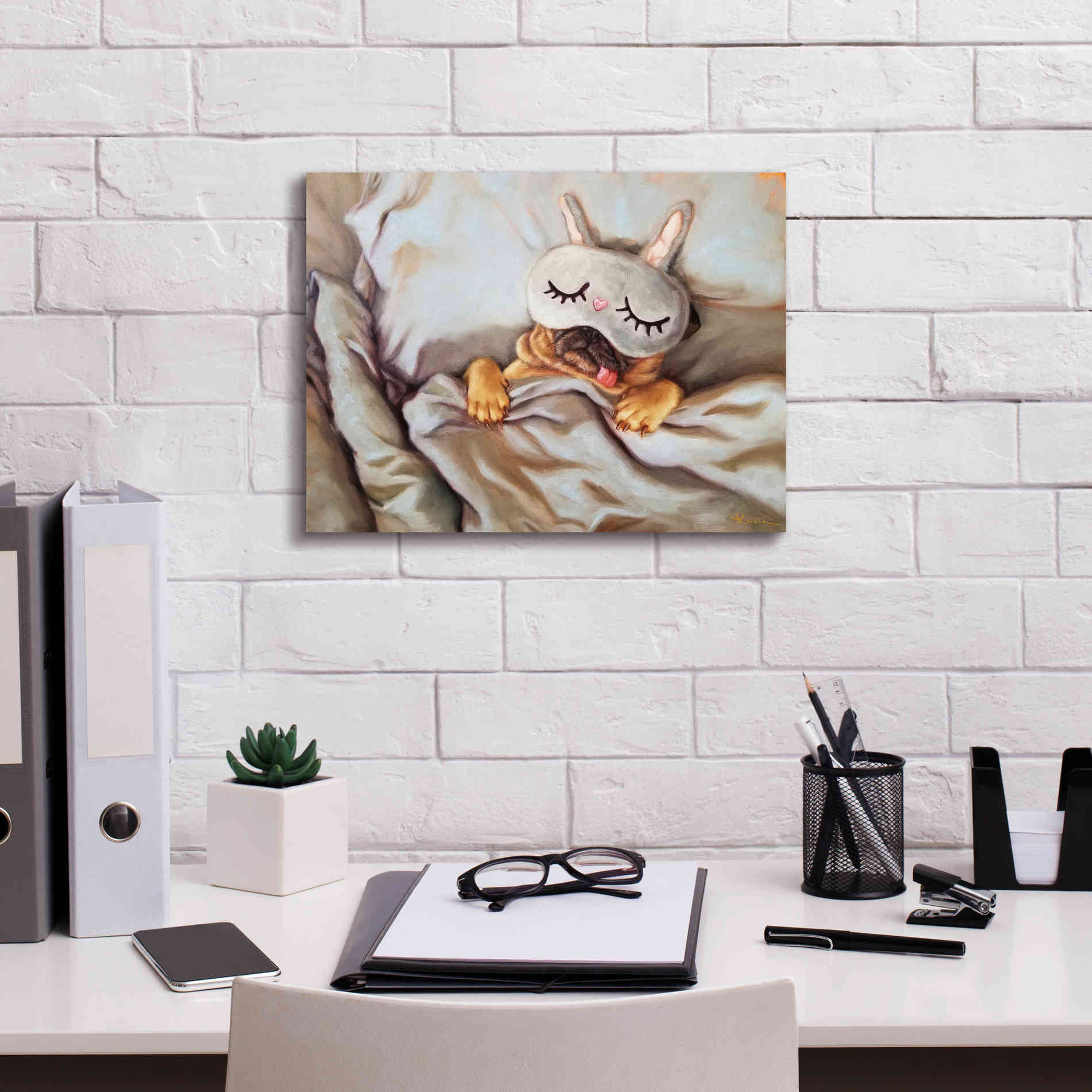 'Sleeping Beauty' by Lucia Heffernan, Canvas Wall Art,16x12