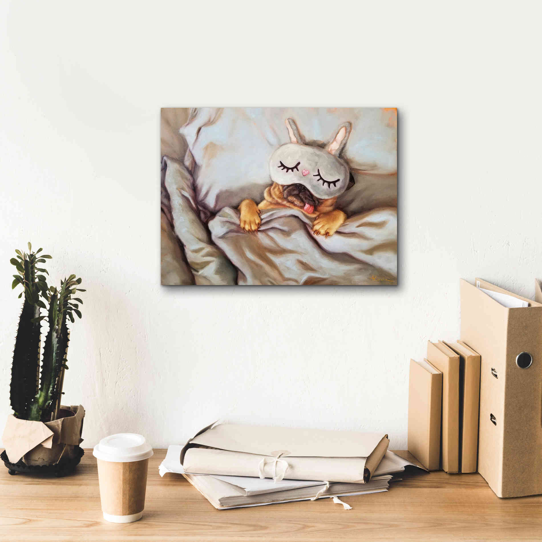 'Sleeping Beauty' by Lucia Heffernan, Canvas Wall Art,16x12