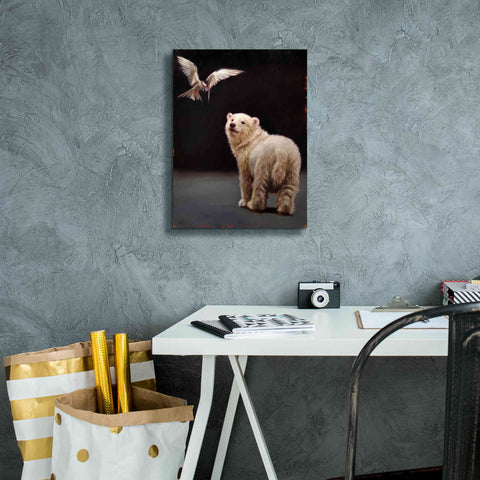 Image of 'Making Friends' by Lucia Heffernan, Canvas Wall Art,12x16