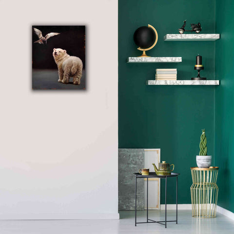 Image of 'Making Friends' by Lucia Heffernan, Canvas Wall Art,20x24