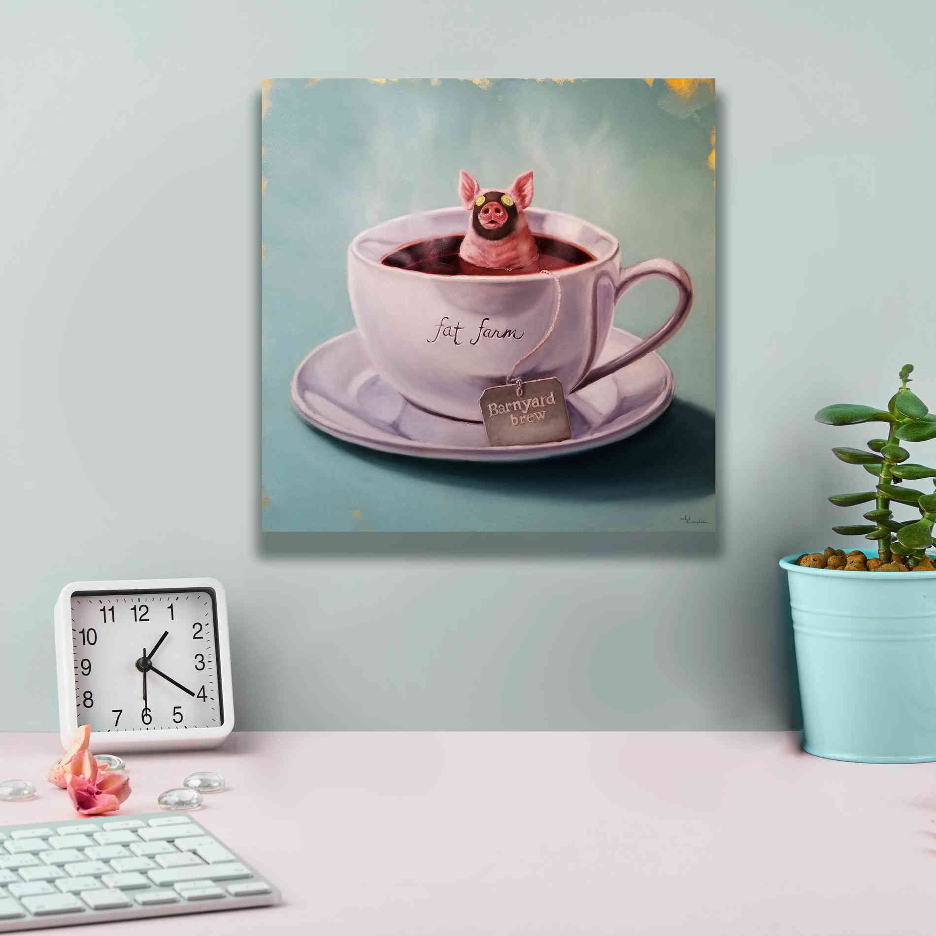 'Herbal Detox' by Lucia Heffernan, Canvas Wall Art,12x12