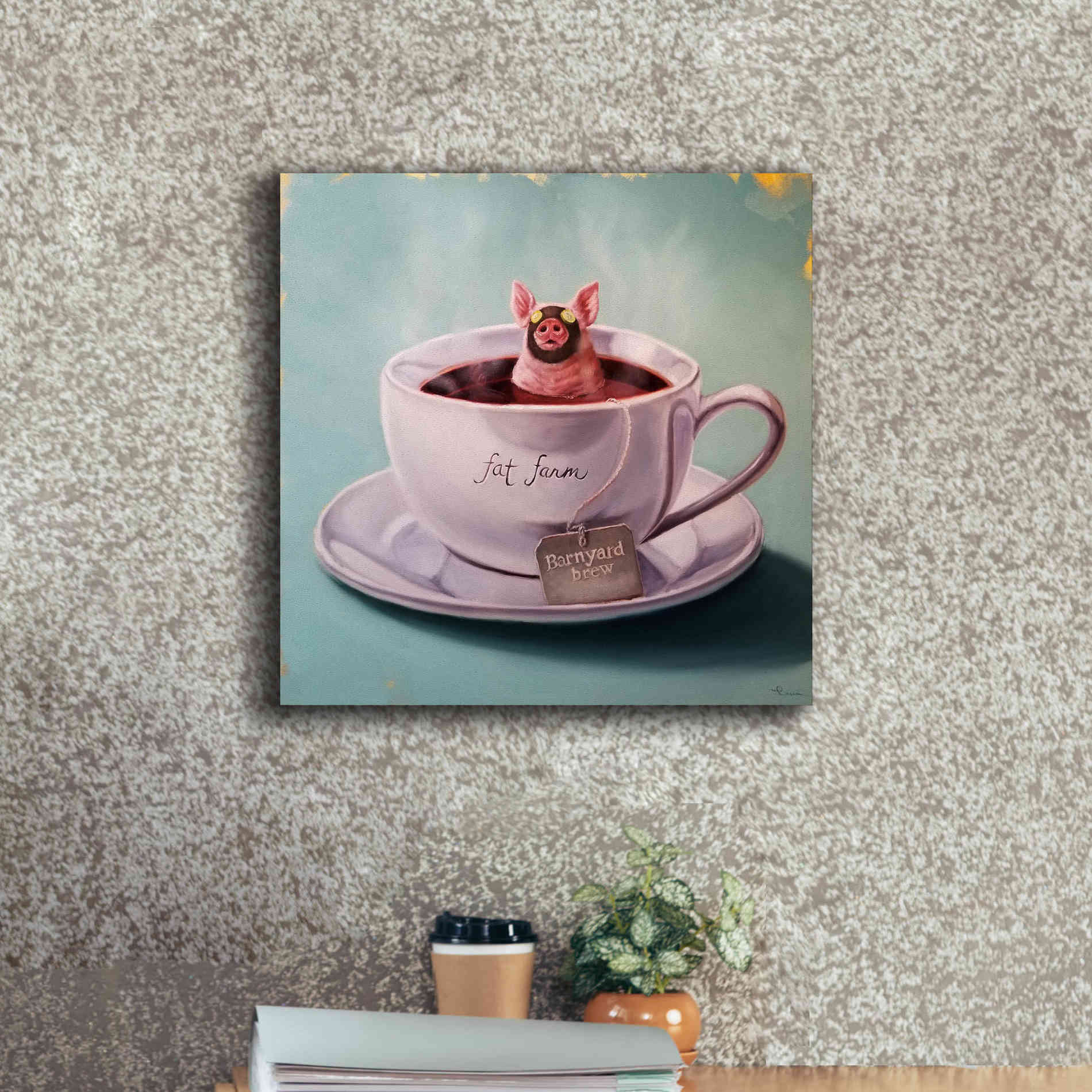 'Herbal Detox' by Lucia Heffernan, Canvas Wall Art,18x18