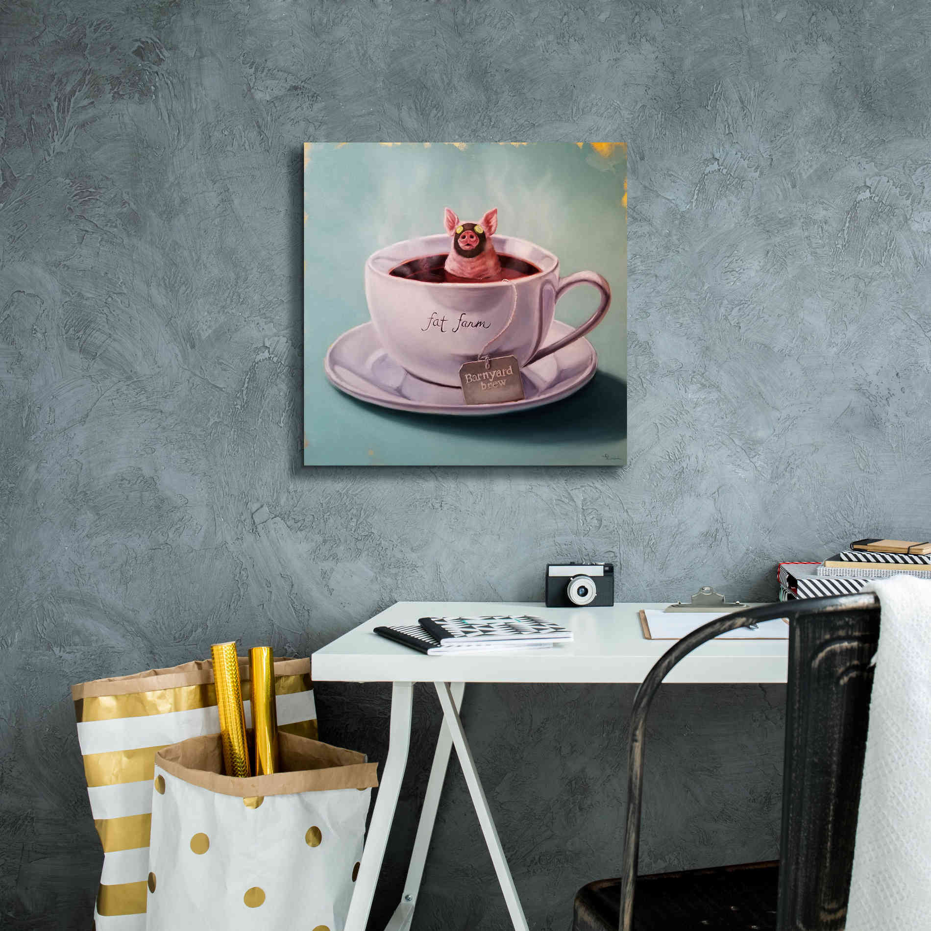 'Herbal Detox' by Lucia Heffernan, Canvas Wall Art,18x18