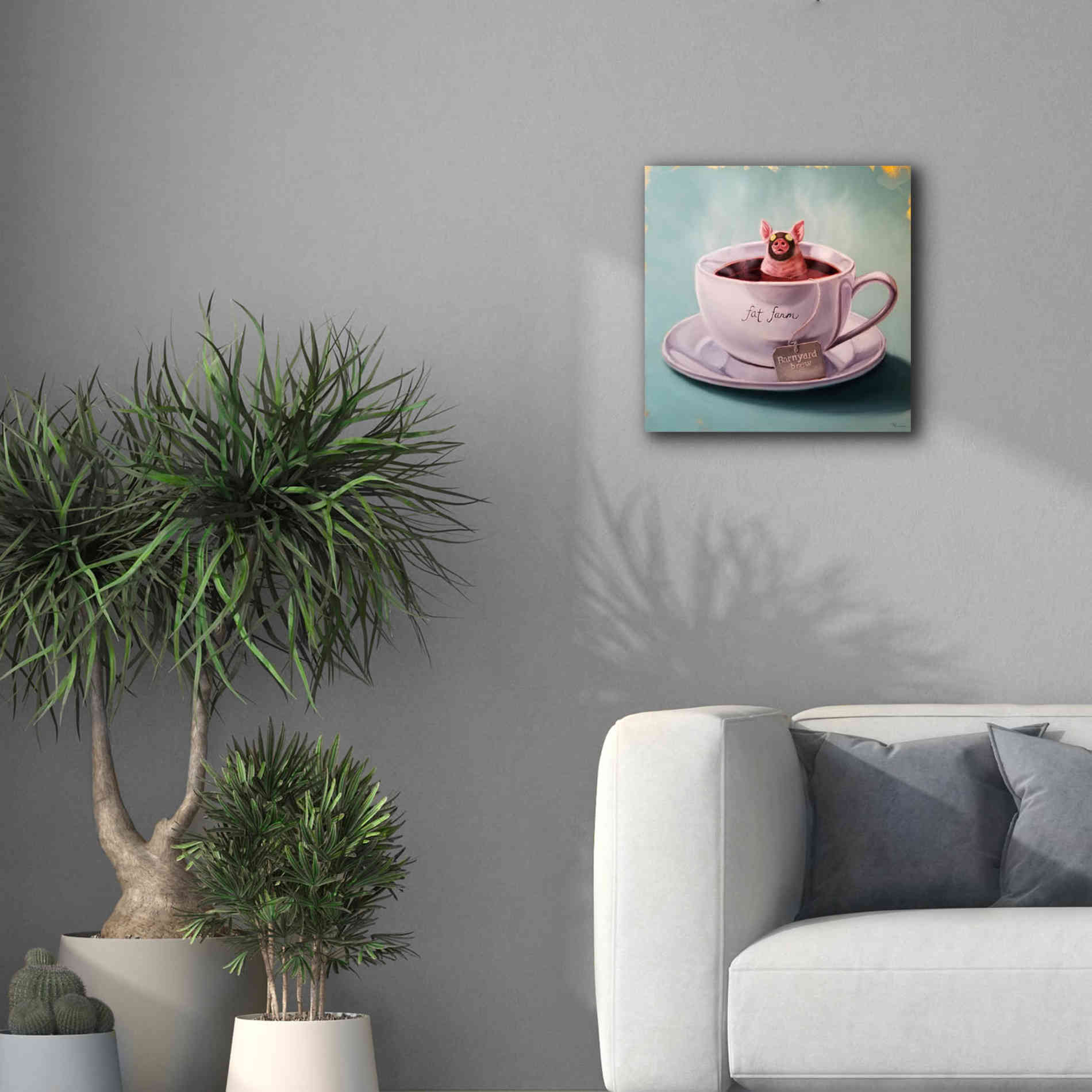 'Herbal Detox' by Lucia Heffernan, Canvas Wall Art,18x18