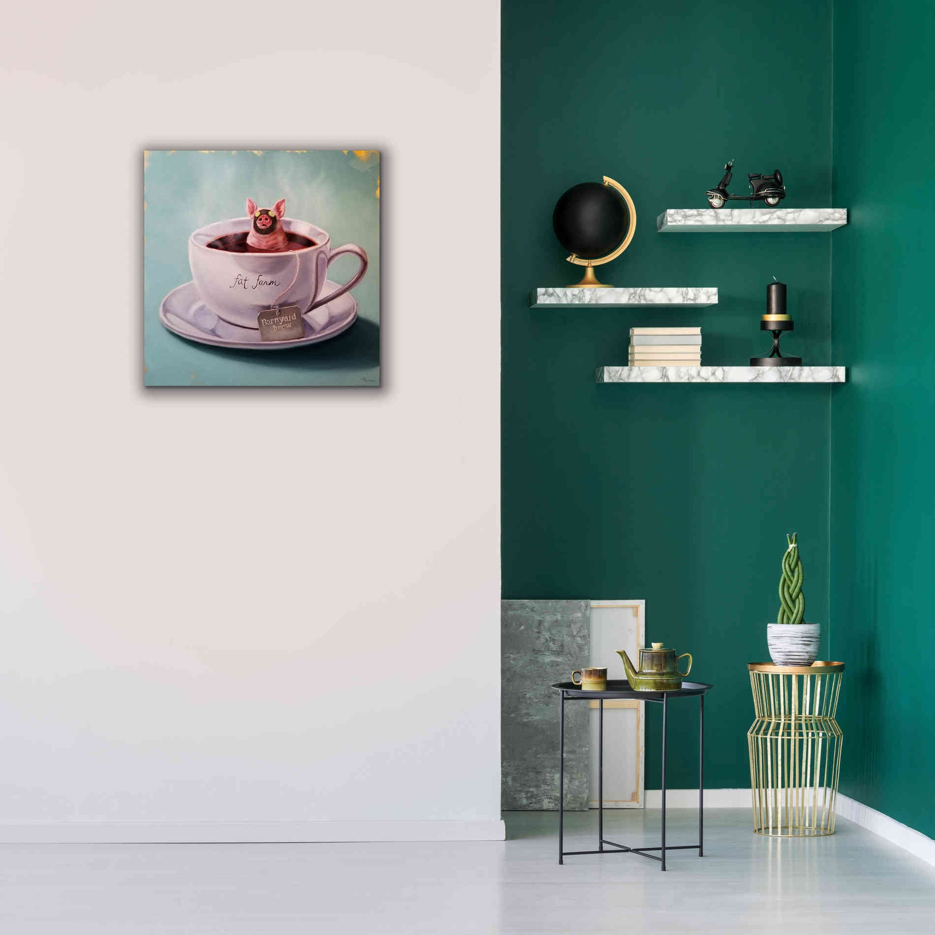 'Herbal Detox' by Lucia Heffernan, Canvas Wall Art,26x26