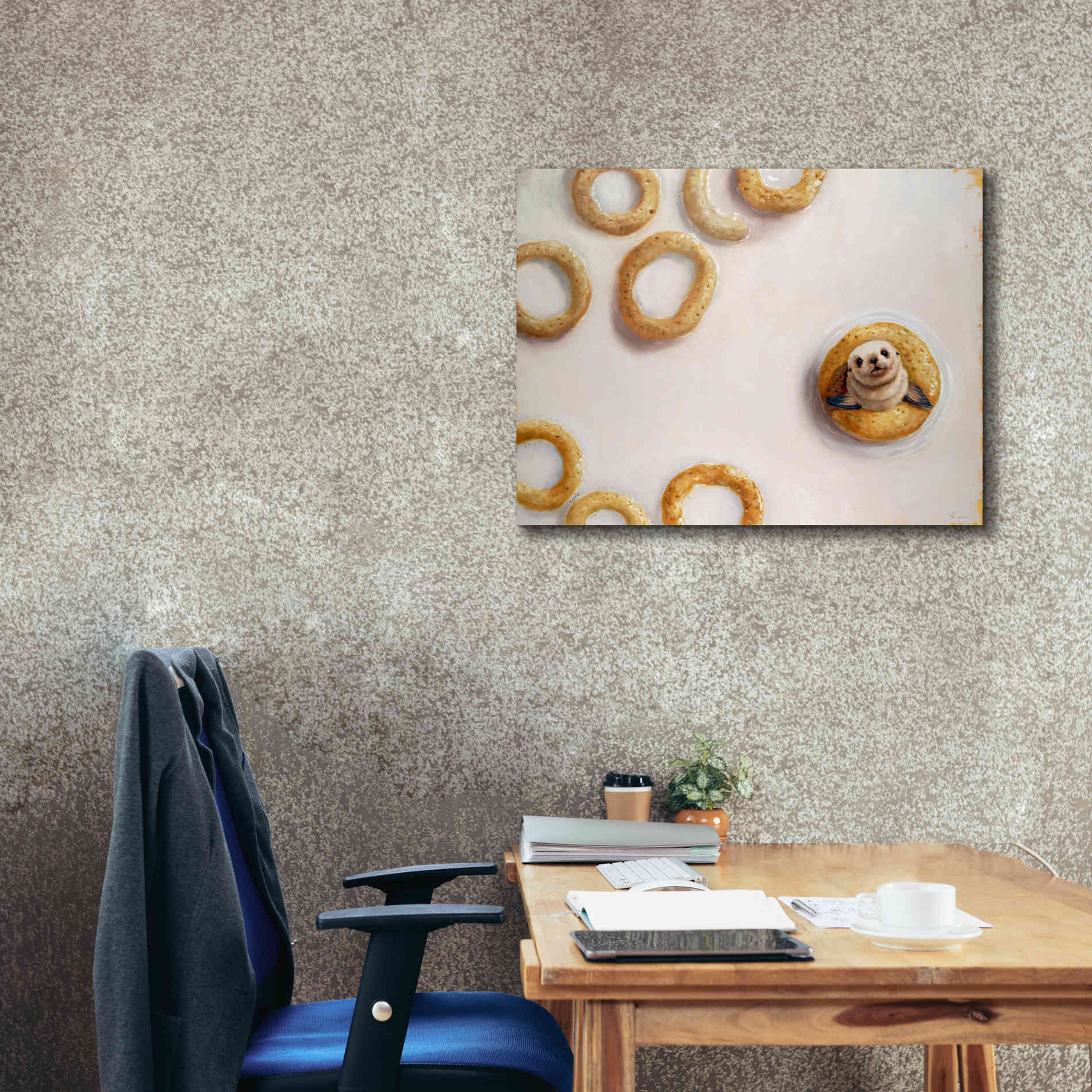 'Sealrio' by Lucia Heffernan, Canvas Wall Art,34x26