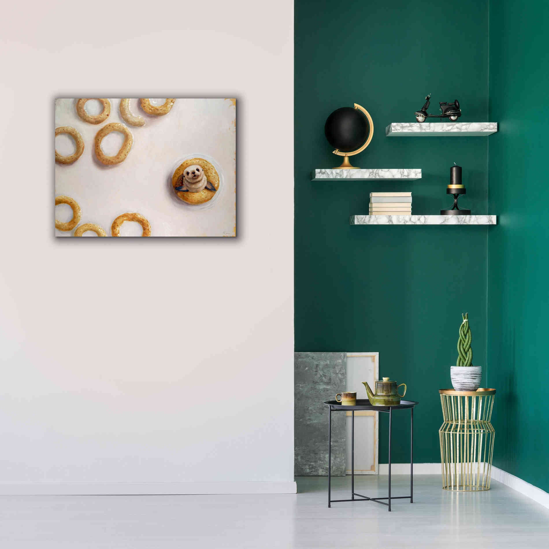 'Sealrio' by Lucia Heffernan, Canvas Wall Art,34x26