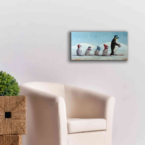 'Ski School' by Lucia Heffernan, Canvas Wall Art,24x12