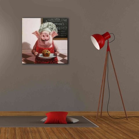 Image of 'Pinkies Bakery' by Lucia Heffernan, Canvas Wall Art,26x26