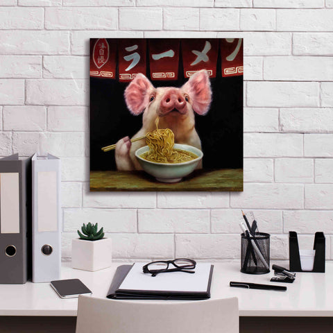 Image of 'Oodles of Noodles' by Lucia Heffernan, Canvas Wall Art,18x18