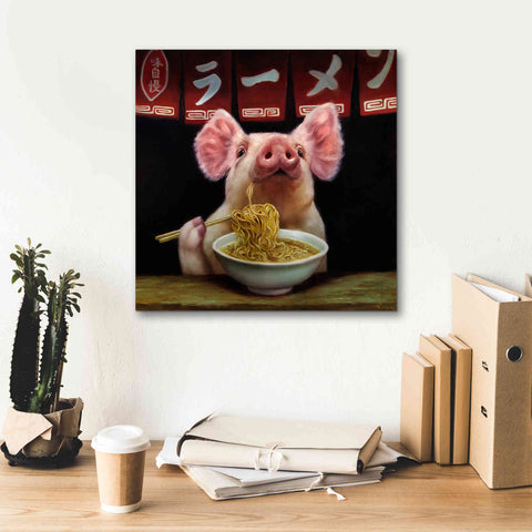 Image of 'Oodles of Noodles' by Lucia Heffernan, Canvas Wall Art,18x18