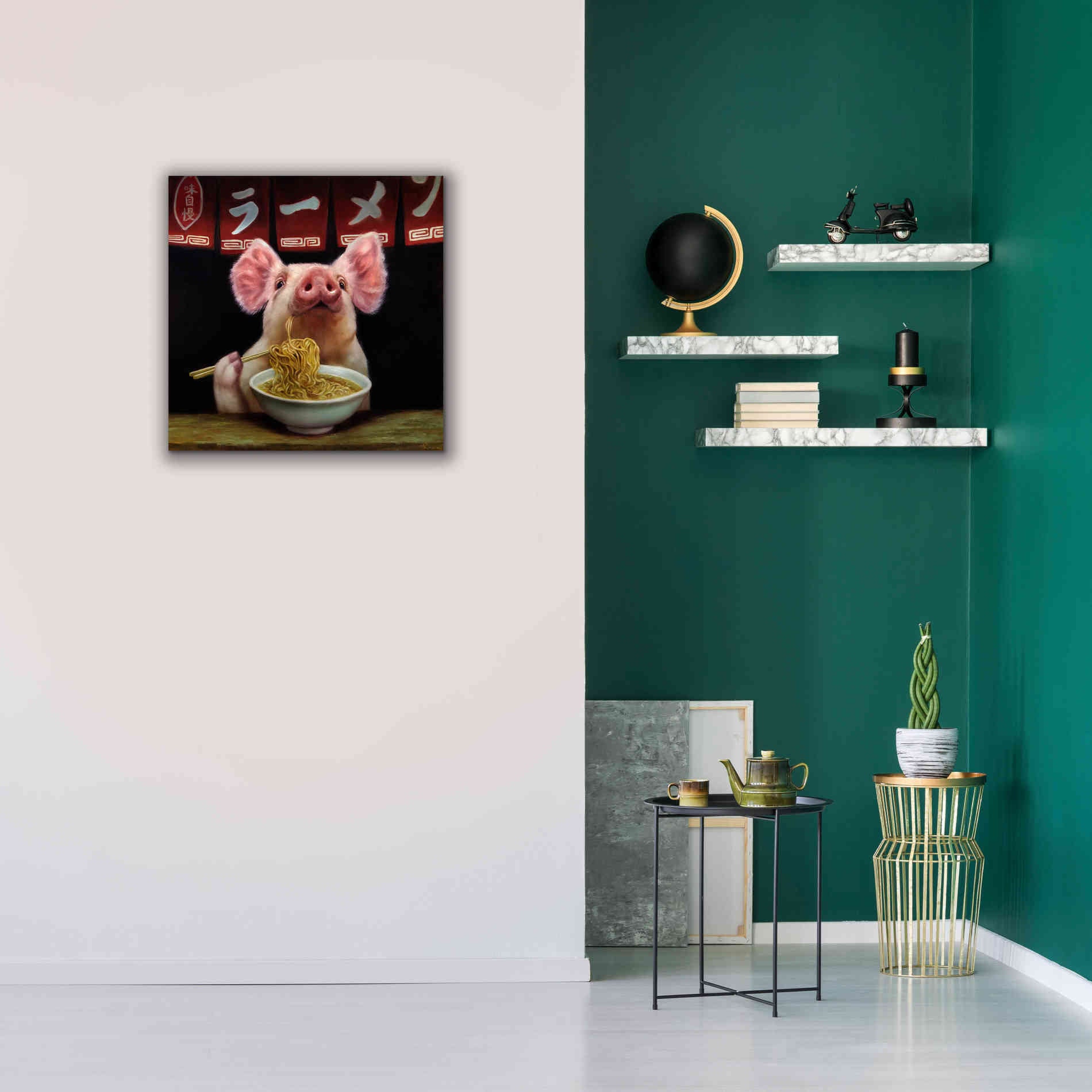 'Oodles of Noodles' by Lucia Heffernan, Canvas Wall Art,26x26
