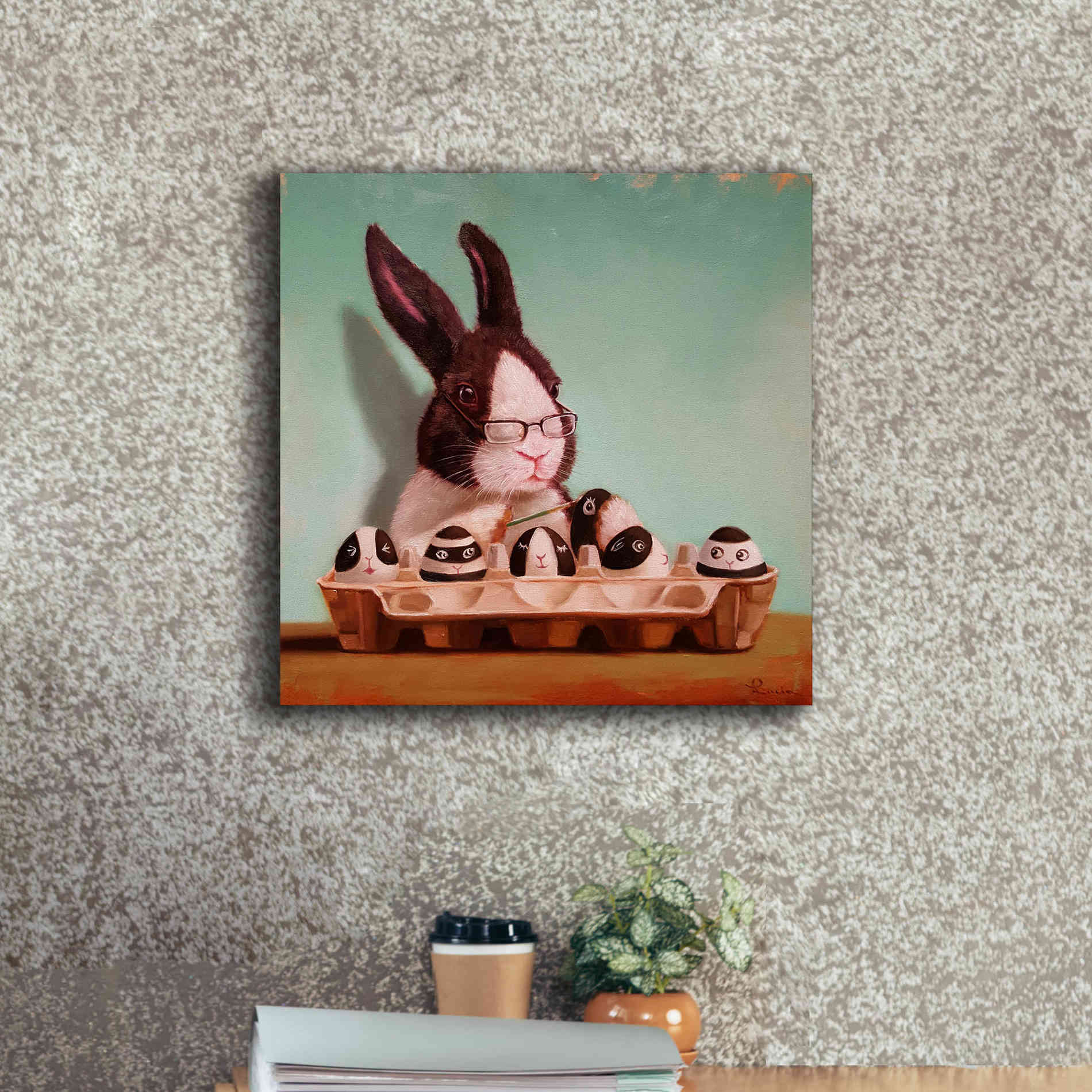 'Going Dutch' by Lucia Heffernan, Canvas Wall Art,18x18