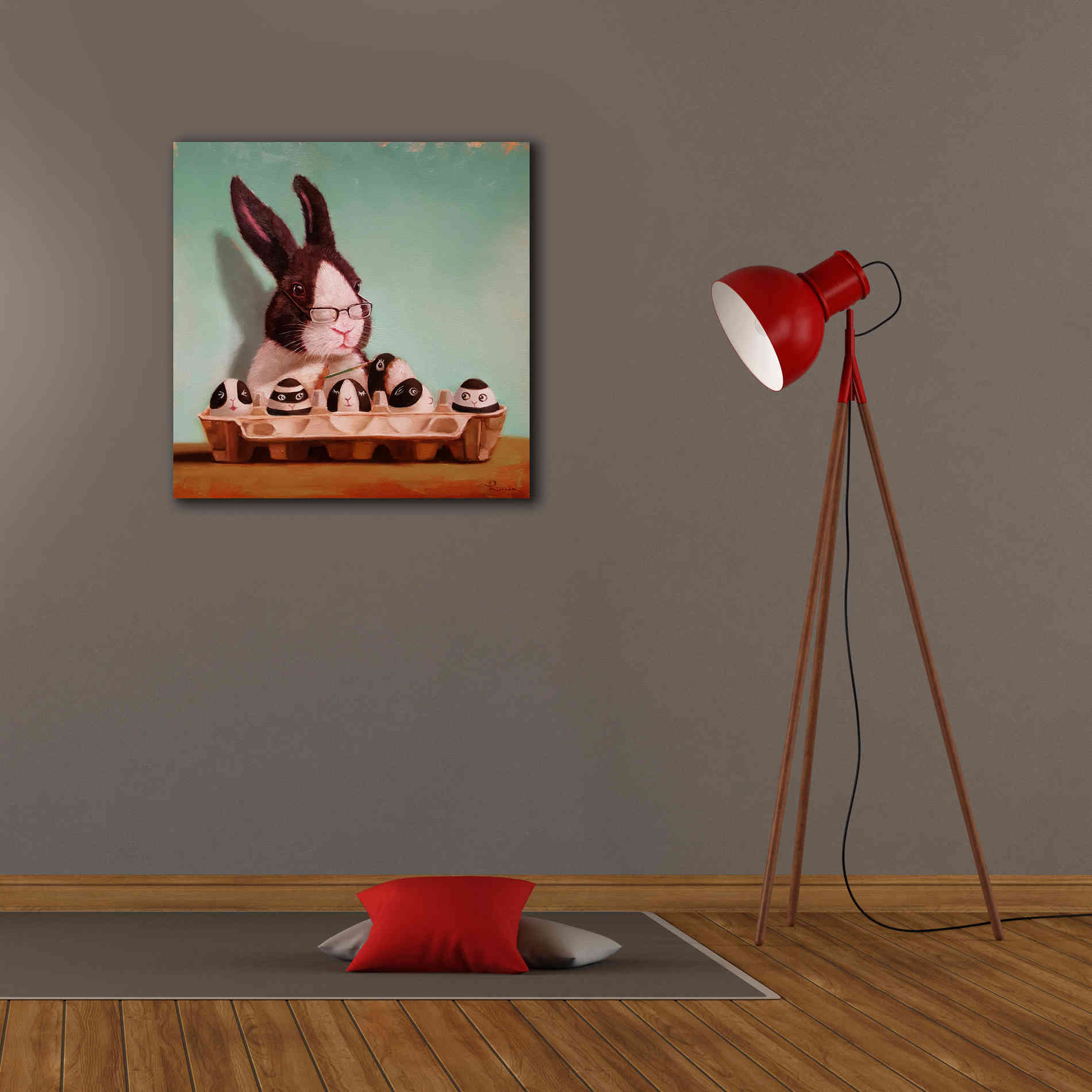 'Going Dutch' by Lucia Heffernan, Canvas Wall Art,26x26