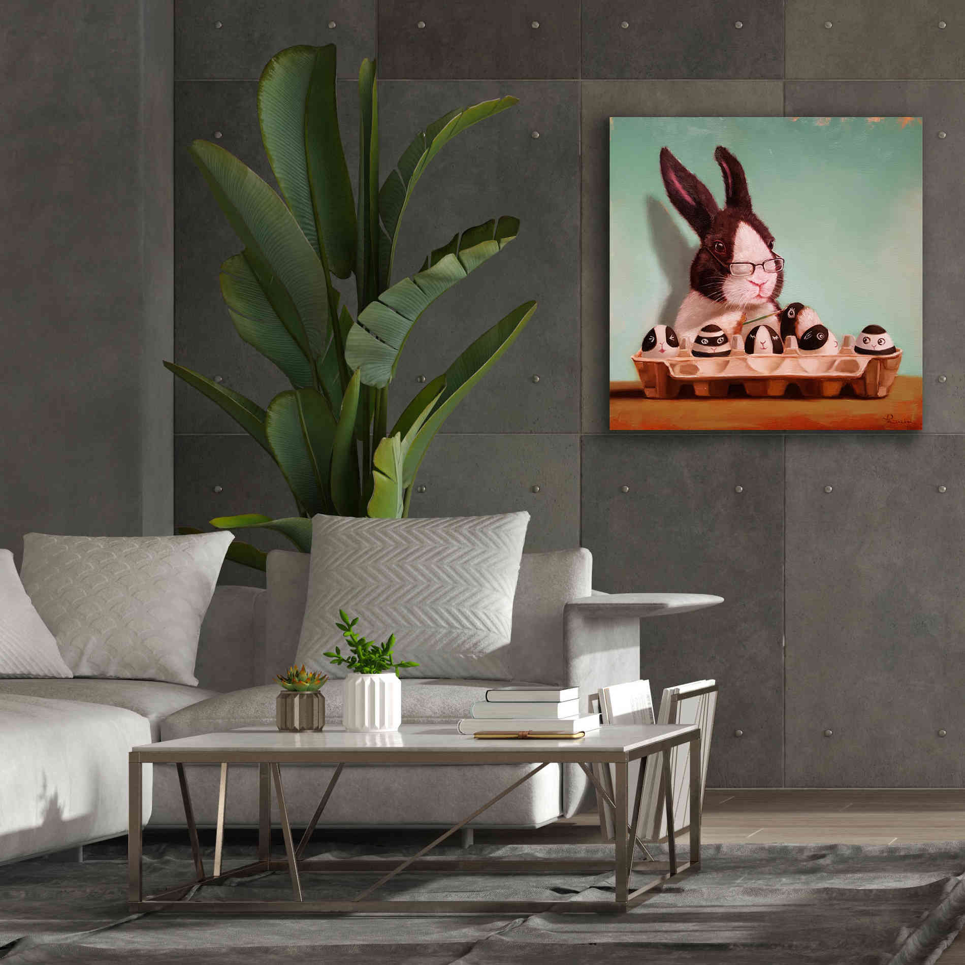 'Going Dutch' by Lucia Heffernan, Canvas Wall Art,37x37
