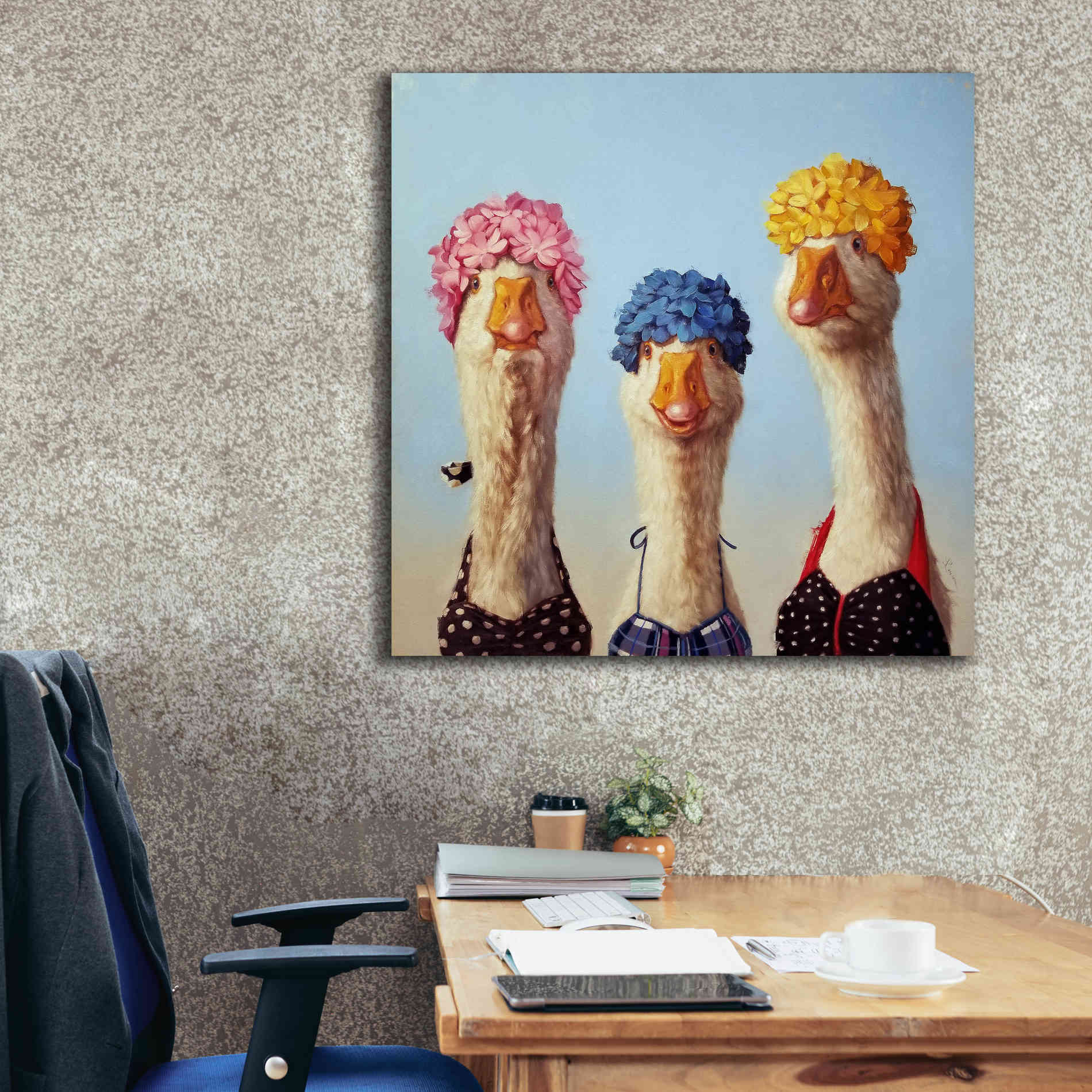 'Golden Age' by Lucia Heffernan, Canvas Wall Art,37x37