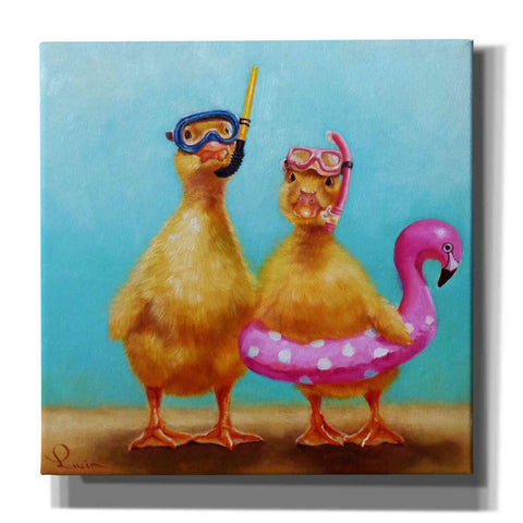 Image of 'Pool Party' by Lucia Heffernan, Canvas Wall Art
