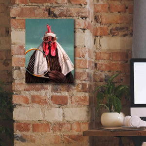 'The Tennis Pro' by Lucia Heffernan, Canvas Wall Art,12x16