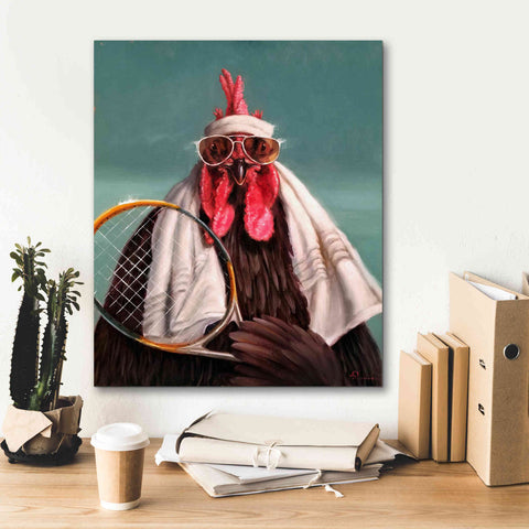 Image of 'The Tennis Pro' by Lucia Heffernan, Canvas Wall Art,20x24