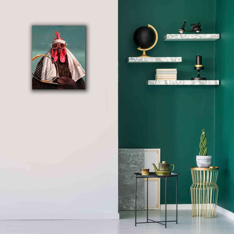 Image of 'The Tennis Pro' by Lucia Heffernan, Canvas Wall Art,20x24