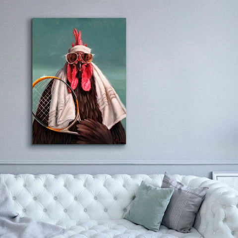 Image of 'The Tennis Pro' by Lucia Heffernan, Canvas Wall Art,40x54