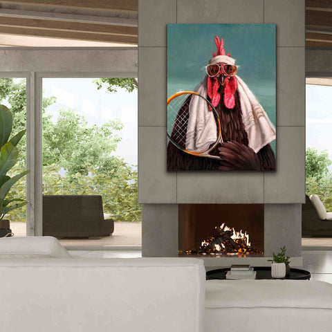 Image of 'The Tennis Pro' by Lucia Heffernan, Canvas Wall Art,40x54
