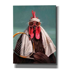'The Tennis Pro' by Lucia Heffernan, Canvas Wall Art