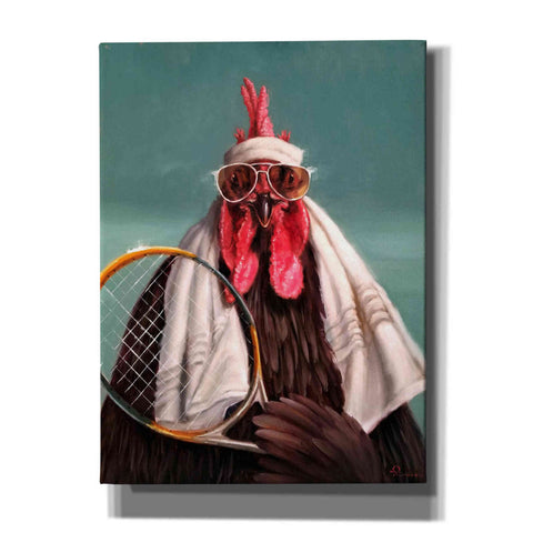 Image of 'The Tennis Pro' by Lucia Heffernan, Canvas Wall Art