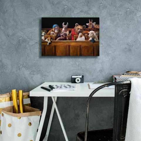Image of 'We The Jury' by Lucia Heffernan, Canvas Wall Art,18x12