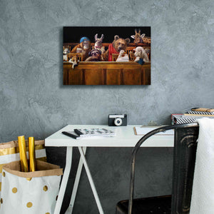 'We The Jury' by Lucia Heffernan, Canvas Wall Art,18x12