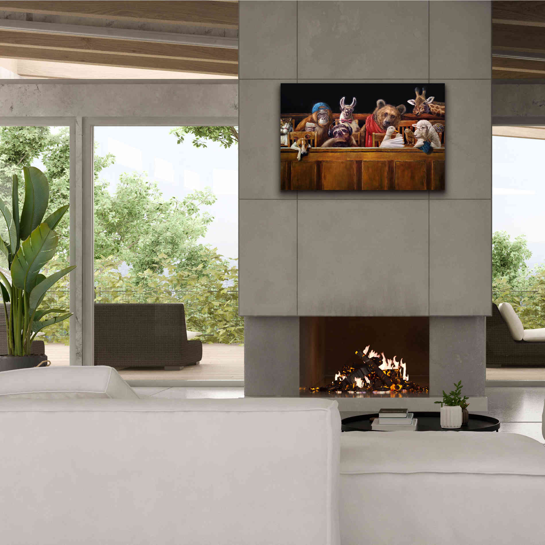 'We The Jury' by Lucia Heffernan, Canvas Wall Art,40x26
