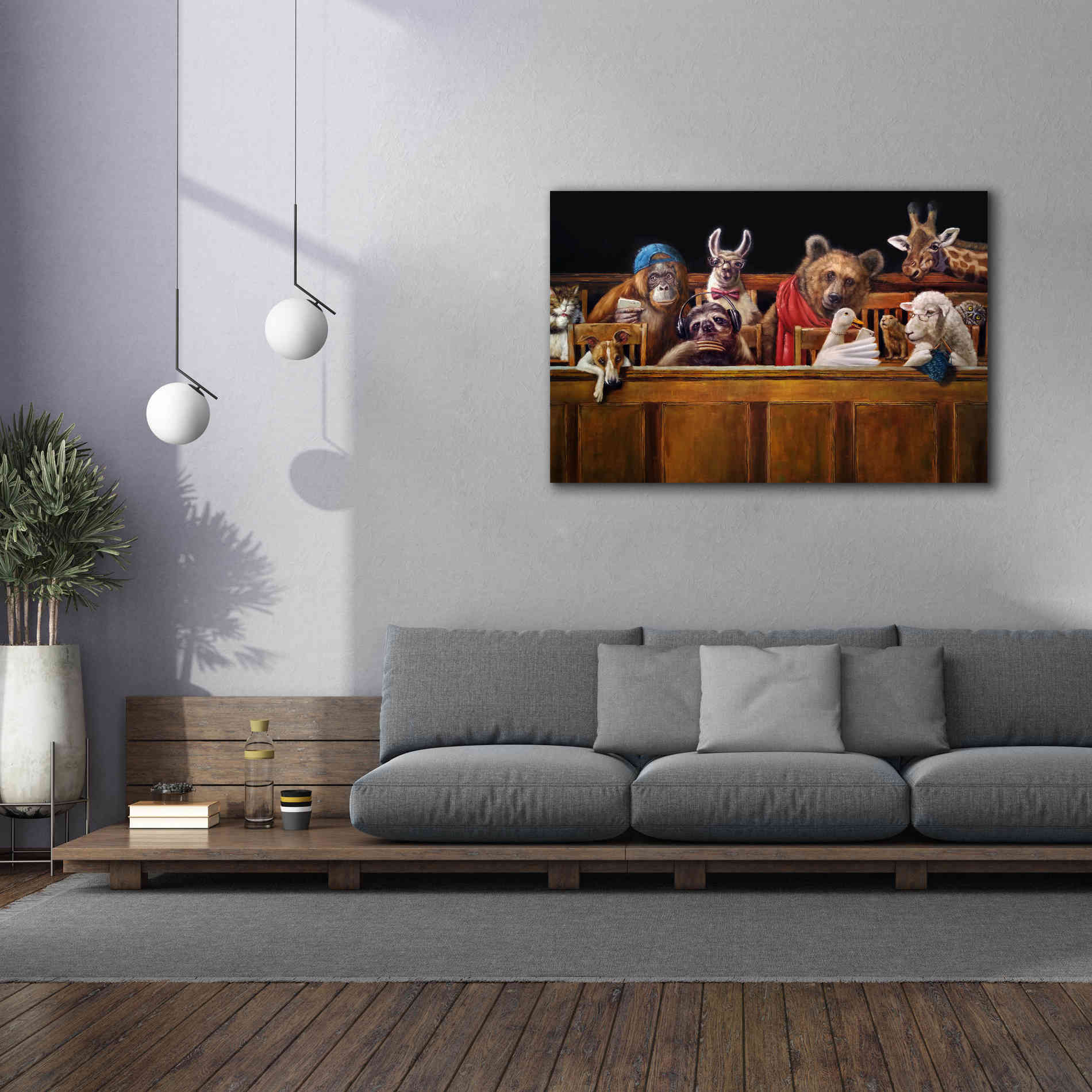 'We The Jury' by Lucia Heffernan, Canvas Wall Art,60x40
