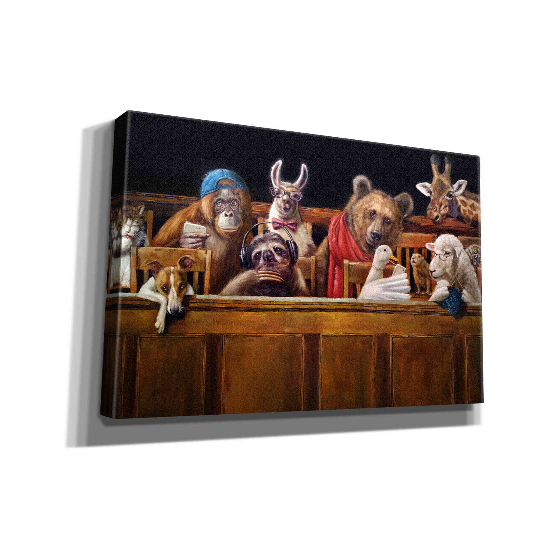 'We The Jury' by Lucia Heffernan, Canvas Wall Art