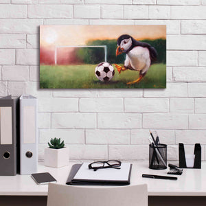 'Sidekick' by Lucia Heffernan, Canvas Wall Art,24x12
