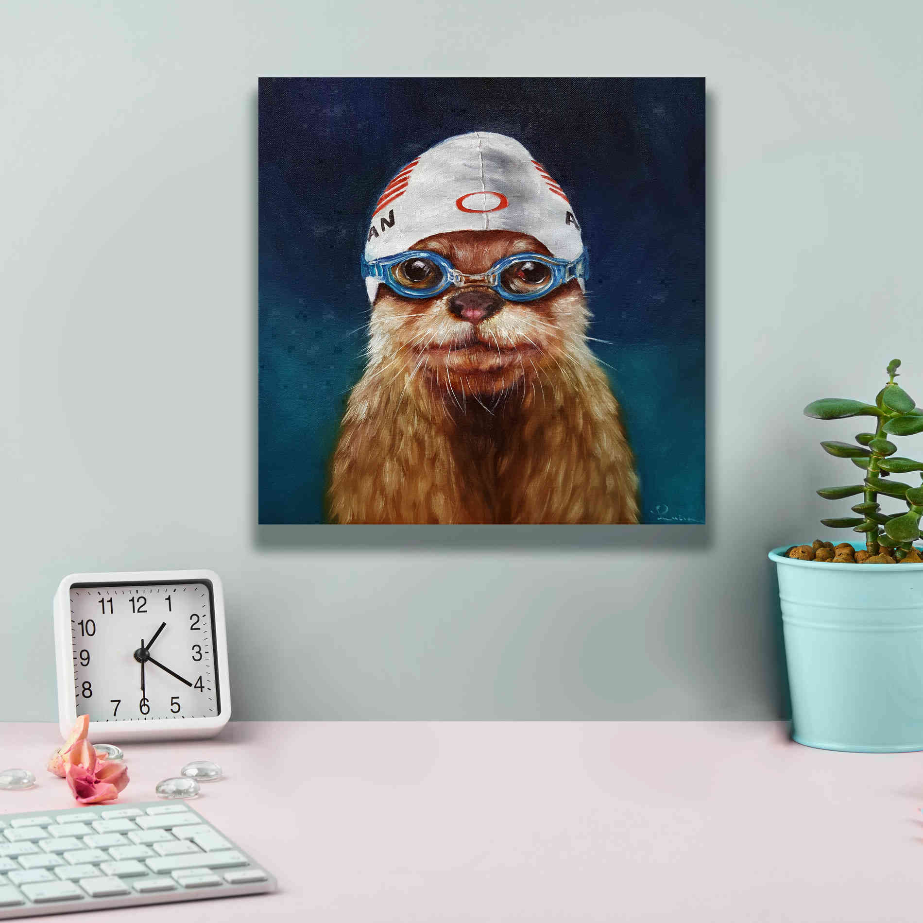 'Olympic Hopeful No. 2' by Lucia Heffernan, Canvas Wall Art,12x12