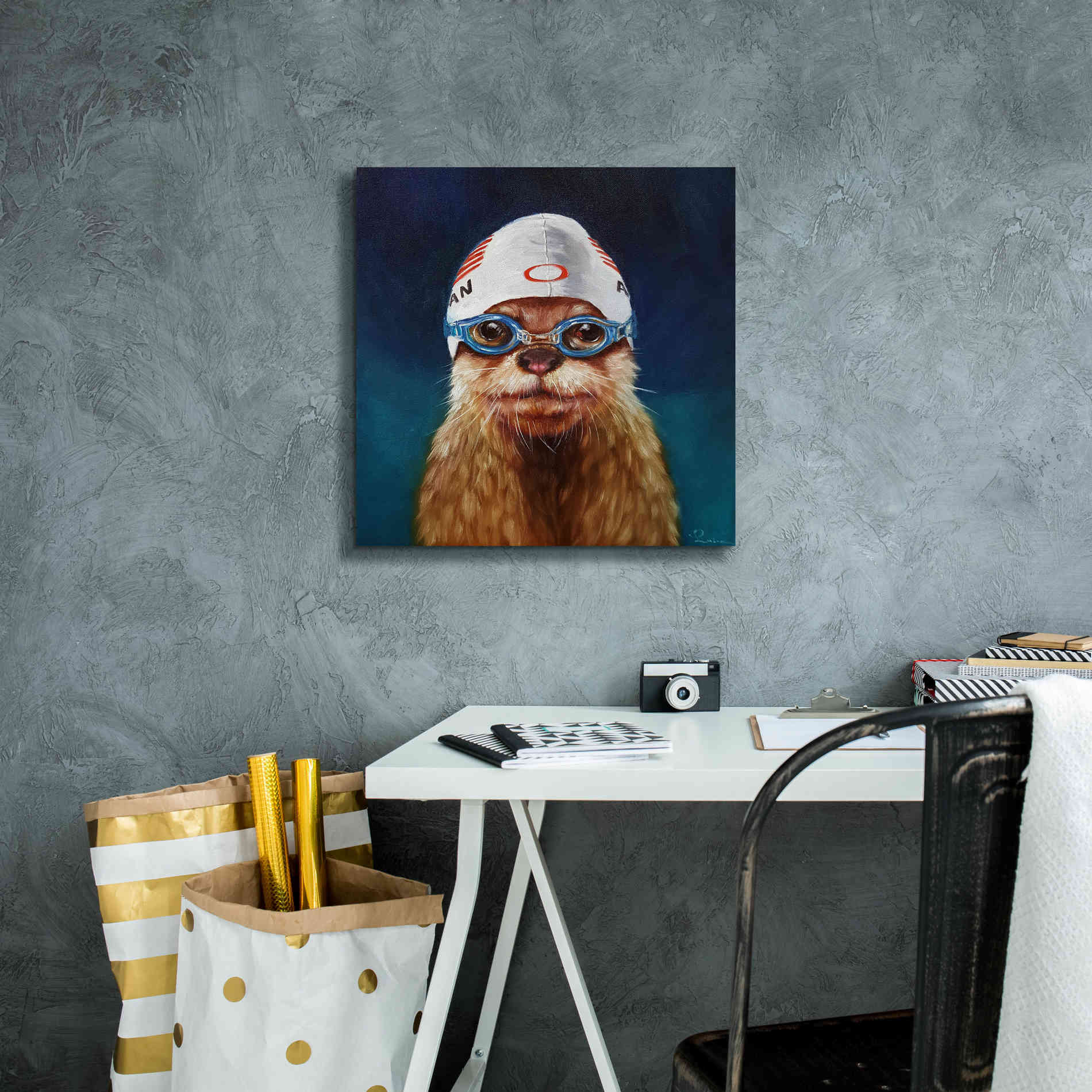 'Olympic Hopeful No. 2' by Lucia Heffernan, Canvas Wall Art,18x18