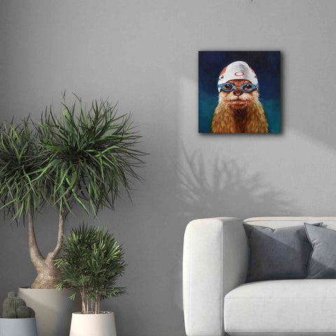 Image of 'Olympic Hopeful No. 2' by Lucia Heffernan, Canvas Wall Art,18x18