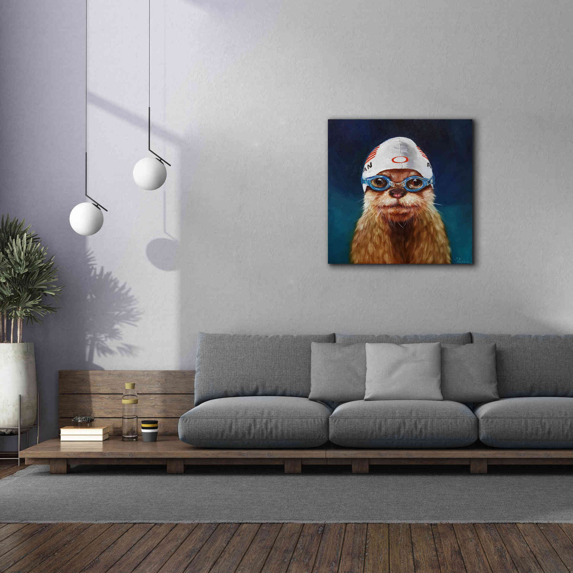'Olympic Hopeful No. 2' by Lucia Heffernan, Canvas Wall Art,37x37