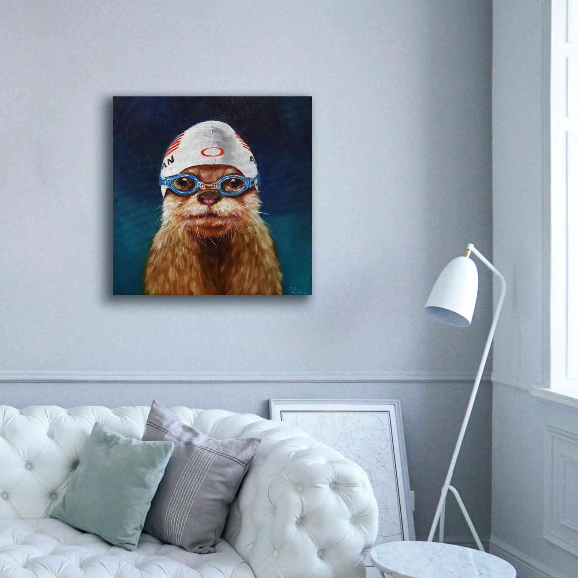 'Olympic Hopeful No. 2' by Lucia Heffernan, Canvas Wall Art,37x37
