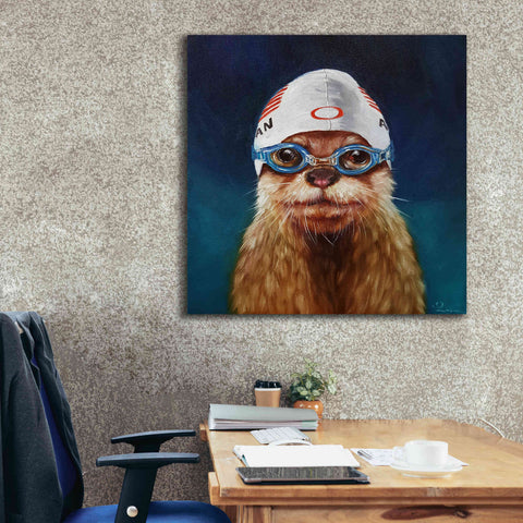 Image of 'Olympic Hopeful No. 2' by Lucia Heffernan, Canvas Wall Art,37x37